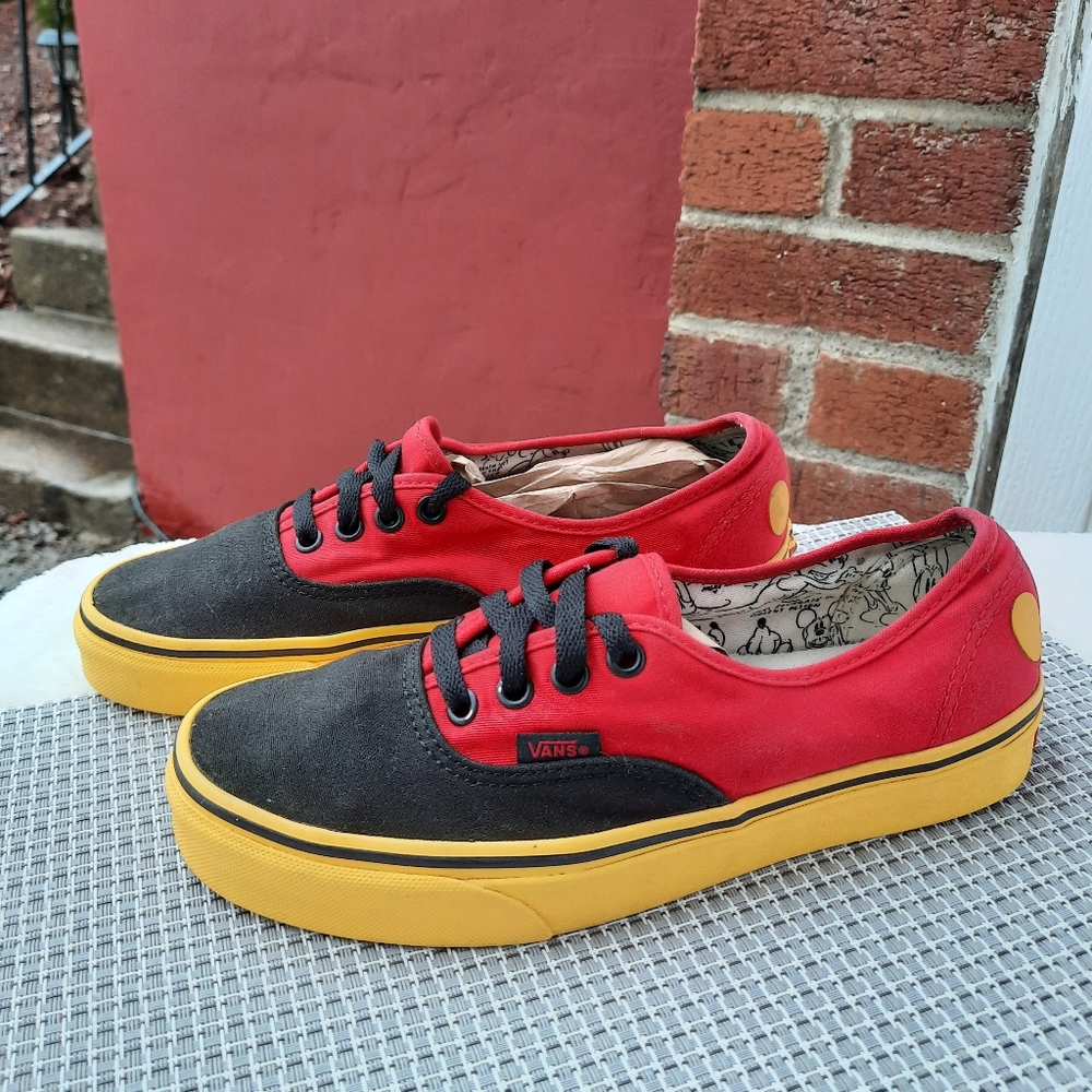 Vans x Disney Mickey Mouse 90th Anniversary Limited Edition Sneakers Rare - Picture 2 of 11
